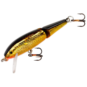 Rebel Minnow Jointed Jerkbait 1-7/8" 3/32 oz Gold/Black