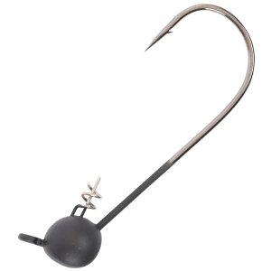 Owner-Hooks Owner Shaky Head Size 4/0  1/16oz Matte Black - $7.29 at Natchez Shooting & Outdoors