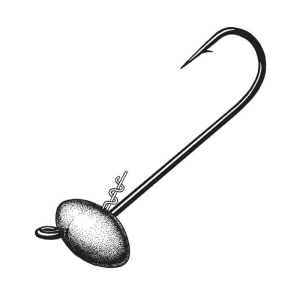 Owner-Hooks Owner Ultrahead Shakey FB 1/8oz Green Pumpkin 4/0 4pk - $6.87 at Natchez Shooting & Outdoors