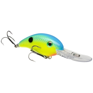 Strike King Pro Model 3XD Crankbait 7/16 oz Powder Blue Back Chartreuse