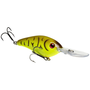 Strike King Pro Model 6XD Crankbait 1 oz Chartreuse Belly Craw