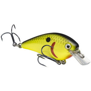 Strike King KVD Squarebill 1.0 Crankbait 2" 1/4 oz Black Back Chart