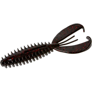 Zoom Z-Craw Jr Black Red Glitter 8pk