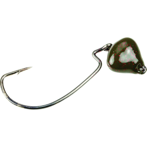 Strike King Jointed Structure Jighead 3/8 oz Green Pumpkin 2/ct