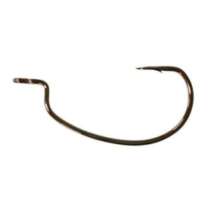 Owner-Hooks Owner Rig'n Hook Size 1/0  Black Chrome 6pk - $5.37 at Natchez Shooting & Outdoors