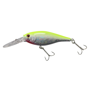 Berkley Flicker Shad 7 Jerkbait 2-3/4" 5/16 oz Slick Chartreuse Pearl
