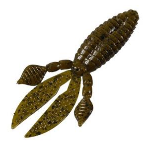 Strike King 3'' Rodent Soft Bait Green Pumpkin 8pk