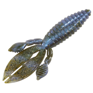 Strike King 4'' Rodent Soft Bait Blue Craw 6pk