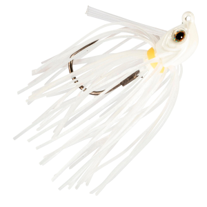 Z Man Midwest Fin Swim Jig 3/16oz Pearl Ghost