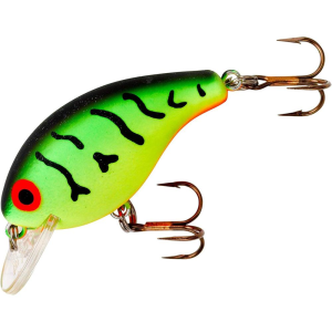Rebel Super Teeny R Crankbait 1-1/2" 1/8 oz Fire Tiger