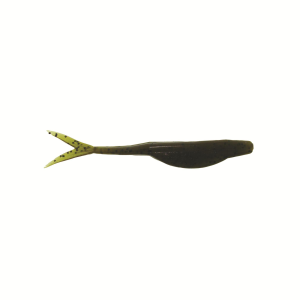 Zoom Super Fluke Jr 4'' Green Pumpkin 10pk