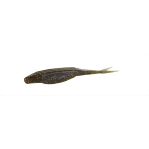 Zoom Super Fluke Jr 4'' Green Pumpkin Magic 10pk