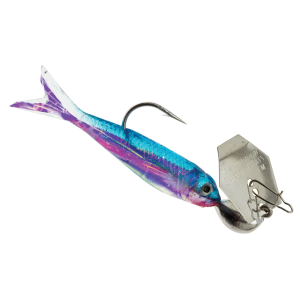 ChatterBait Flashback Mini 1/16oz Silver/Blue