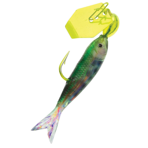 ChatterBait Flashback Mini 1/16oz Chartreuse/Rainbow