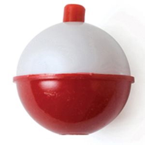EA Snap-On Round Floats Red/White 2'' 2pk