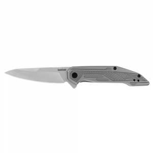 Kershaw Terran SpeedSafe Assisted Opening Knife 3-1/8" Drop Point Blade Grey