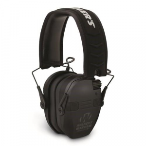 Walker's Razor Electronic Comm Muff Ear Muffs 23dB Black with Bluetooth