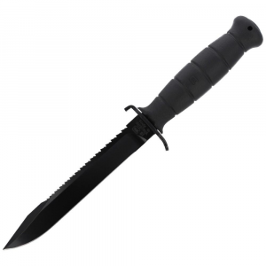 Glock Survival Tactical Fixed Knife 6-1/2" Drop Point Blade Black