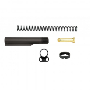 TacFire AR-15 6-Position Mil-Spec Buffer Tube Kit with Dual Loop End Plate