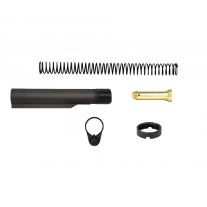 TacFire AR-15 6-Position Mil-Spec Buffer Tube Kit with Standard End Plate