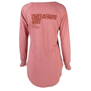 Glock Glock Girl Confidence Long Sleeve Shirt Blush 2XL - $22.99 at Natchez Shooting & Outdoors
