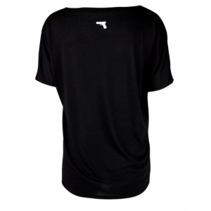 Glock Girl V-Neck Short Sleeve Shirt Black XL
