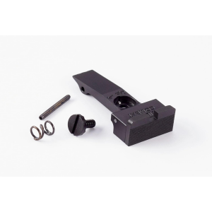 Wilson Combat Rear Sight for Colt 2020 Python/Anaconda Adjustable Serrated Blade Black with Square Notch