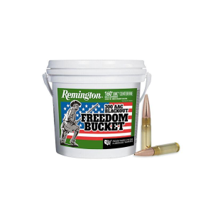 Remington Remington UMC Freedom Bucket .300 AAC Blackout 220 gr. OTFB 940 fps 160/ct Bucket - $224.99 at Natchez Shooting & Outdoors