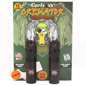 Carlson's Cremator Waterfowl Mid and Long Range Ported Choke Tube for 12 ga Beretta/Benelli Mobil 2/ct