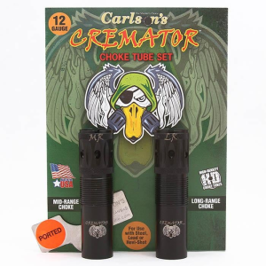 Carlson's Cremator Waterfowl Mid and Long Range Ported Choke Tube for 12 ga Remington Pro Bore 2/ct