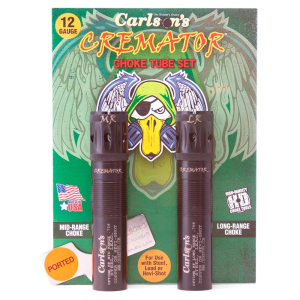 Carlson's Cremator Waterfowl Mid and Long Range Ported Choke Tubes for 12 ga Beretta Optima HP .708 and .718 2/ct