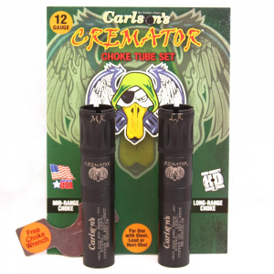 Carlson's Cremator Waterfowl Mid and Long Range on Ported Choke Tube for 12 ga Benelli Crio/Crio Plus 2/ct