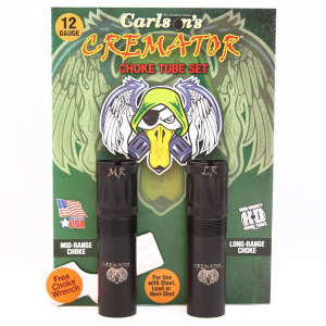 Carlson's Cremator Waterfowl Mid and Long Range Non Ported Choke Tube for 12 ga Beretta/Benelli Mobil 2/ct