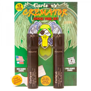Carlson's Cremator Waterfowl Mid and Long Range Non-Ported Choke Tubes for 12 ga Beretta Optima HP .708 and .718 2/ct