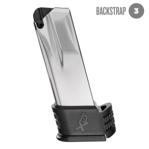 Springfield XD-M Compact Extended Handgun Magazine with Sleeve #3 (for Backstrap #3) 9mm Luger 19/rd
