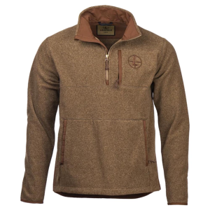 Leupold Make Ready 1/4 Zip Fleece Jacket Bone Brown 3XL