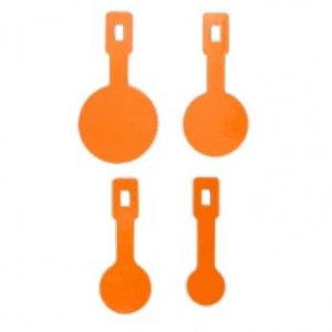 Champion Impact Steel Hanging Gong Targets 1/4" Rimfire Orange