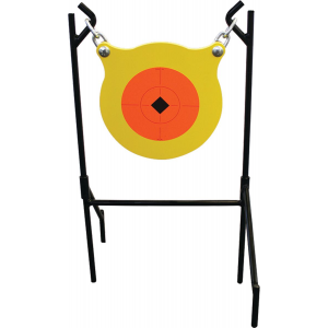 Birchwood Casey World of Targets Boomslang AR500 Shooting Gong Target 1/2" x 9.5" Diameter Yellow