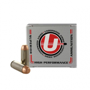 Underwood Ammo Handgun Ammunition .50 AE 300gr FMJ 1580 fps 20/ct