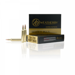 Weatherby Select Plus Rifle Ammunition 30-378 Wby Mag 180 gr Scirocco 3500 fps 20/ct