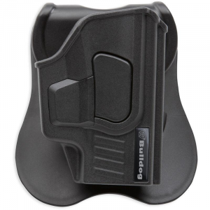 Bulldog Rapid Release Holster with Paddle for Ruger Max 9 Black RH