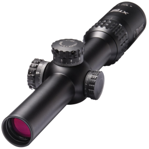 Burris BLEMISHED Burris XTR II Rifle Scope - 1-5x24mm Illum. XTR II Ballistic CQ Mil Reticle Low Mil Knobs Matte - $799.49 at Natchez Shooting & Outdoors