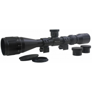BSA Sweet 6.5 Creedmoor 4.5-18x 40mm AO Rifle Scope with Weaver Rings - Clam Pack