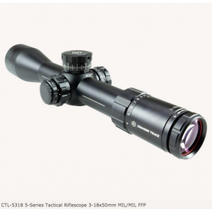 Crimson Trace 5-Series Tactical Riflescope 3-18x50mm MIL/MIL FFP w/MR1-MIL Illum Reticle