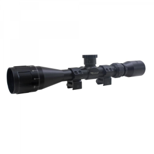 BSA Sweet .17 3-9x40mm Adjustable Objective Rifle Scope SFP 30/30 Reticle Non Illuminated Black with Dovetail Rings Blister