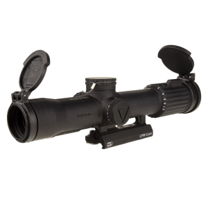 Trijicon Trijicon SCO VCOG Rifle Scope 1-8x28 FFP Red MRAD Tree Illum. Black with Flipcaps - $2360.49 at Natchez Shooting & Outdoors