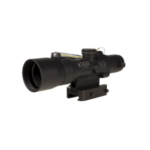 Trijicon Trijicon Compact ACOG 3x30 Rifle Scope Amber Chevron 7.62x51mm/175gr. Illuminated Black w/ Mount - $1036.99 at Natchez Shooting & Outdoors