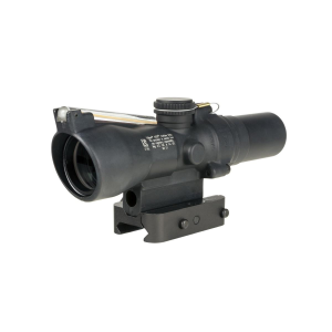 Trijicon Trijicon Compact ACOG 1.5x24 Rifle Scope Amber 8 MOA Triangle Reticle Illuminated Black w/ Mount - $1005.49 at Natchez Shooting & Outdoors