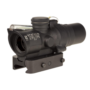 Trijicon Compact ACOG 1.5x16S Rifle Scope Low Height Green Ring & 2MOA CDR Illuminated Black w/ Mount