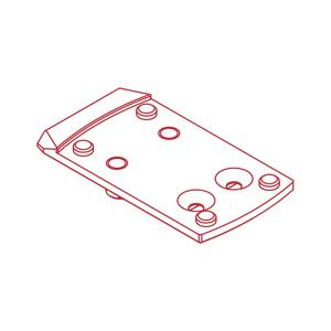 ZRO Delta MODULUS Mounting Plate - SHIELD